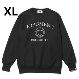 フラグメント(FRAGMENT)のFRAGMENT UNIVERSITY FRGMT Sweat XLサイズ 黒(スウェット)