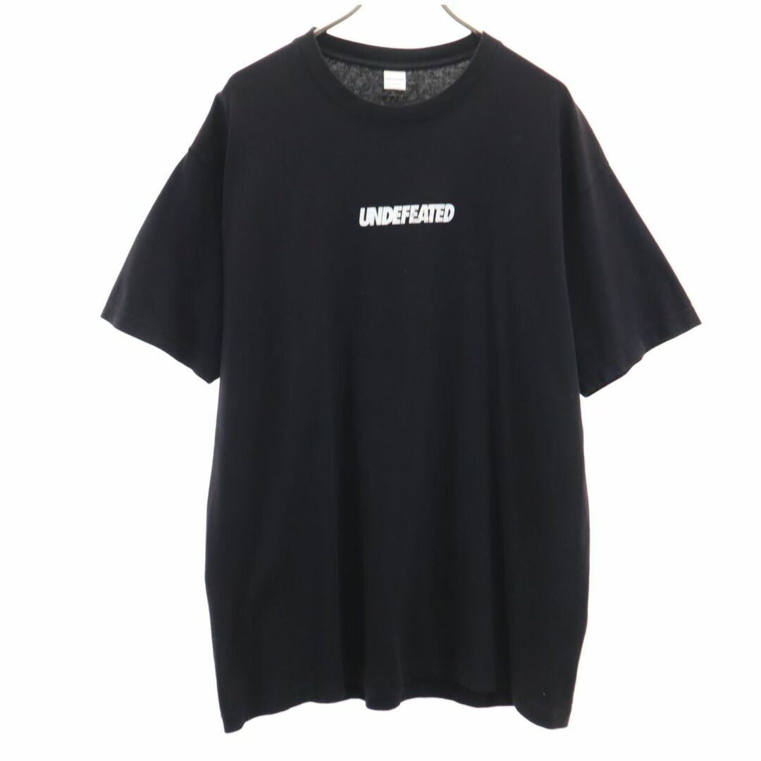 UNDEFEATED(アンディフィーテッド)のアンディフィーテッド USA製 半袖 Tシャツ L ブラック UNDEFEATED メンズ 古着 【240327】 メール便可 メンズのトップス(Tシャツ/カットソー(半袖/袖なし))の商品写真