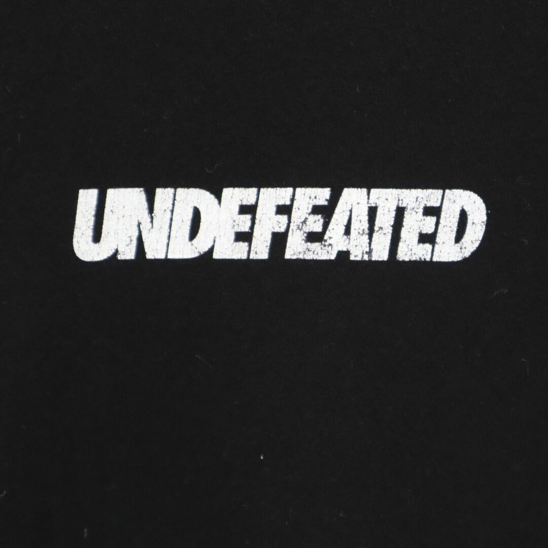 UNDEFEATED(アンディフィーテッド)のアンディフィーテッド USA製 半袖 Tシャツ L ブラック UNDEFEATED メンズ 古着 【240327】 メール便可 メンズのトップス(Tシャツ/カットソー(半袖/袖なし))の商品写真