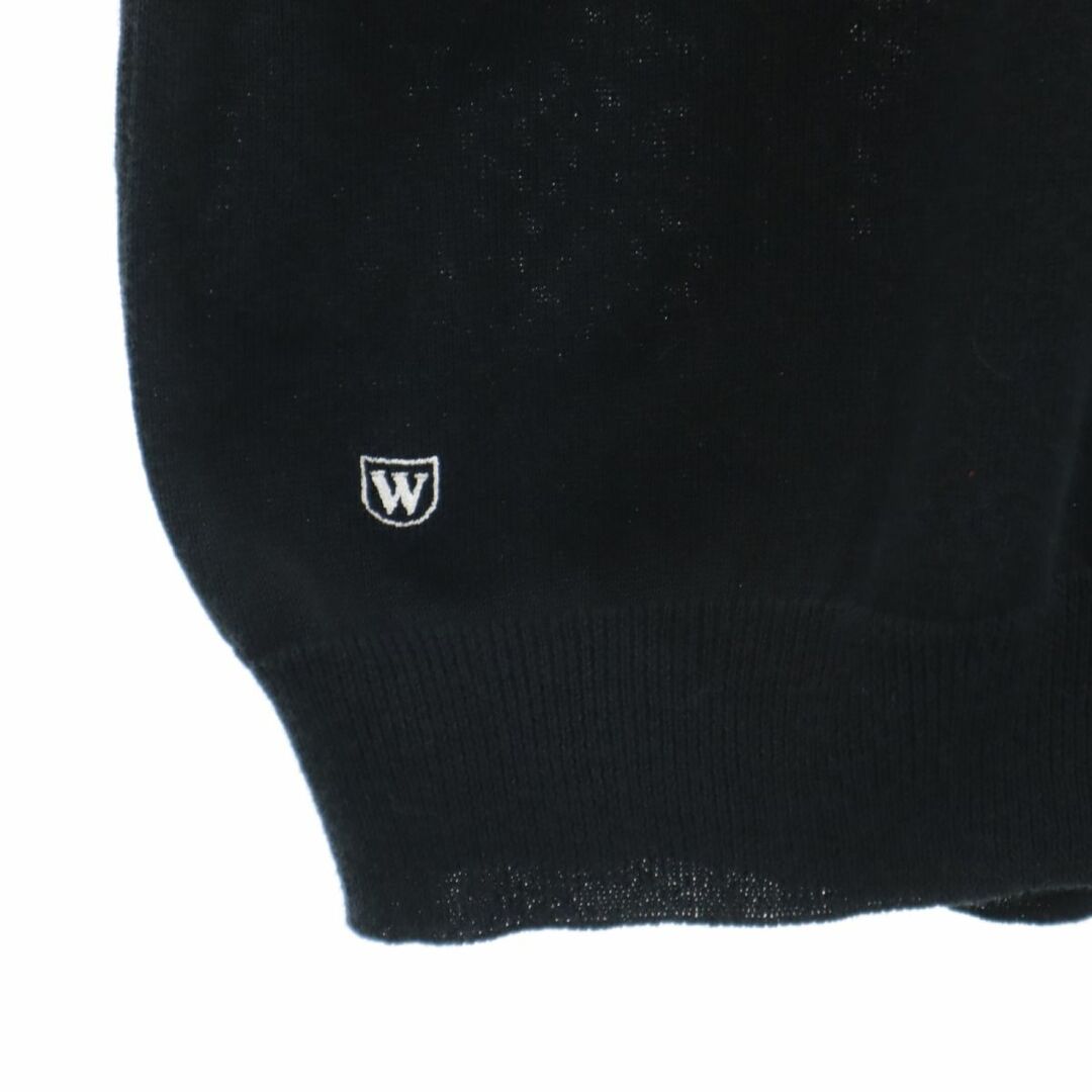 W)taps(ダブルタップス)のダブルタップス 半袖 カットソー M ブラック系 WTAPS ニット メンズ 古着 【240327】 メンズのトップス(Tシャツ/カットソー(半袖/袖なし))の商品写真