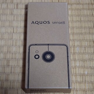 SHARP - 未開封新品「AQUOS sense8 SH-M26 コバルトブラック」