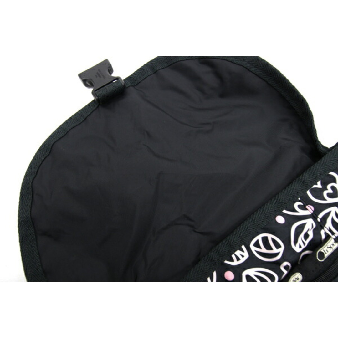 LeSportsac(レスポートサック)の レスポートサック ショルダーバッグ ブラック ピンク レディースのバッグ(ショルダーバッグ)の商品写真