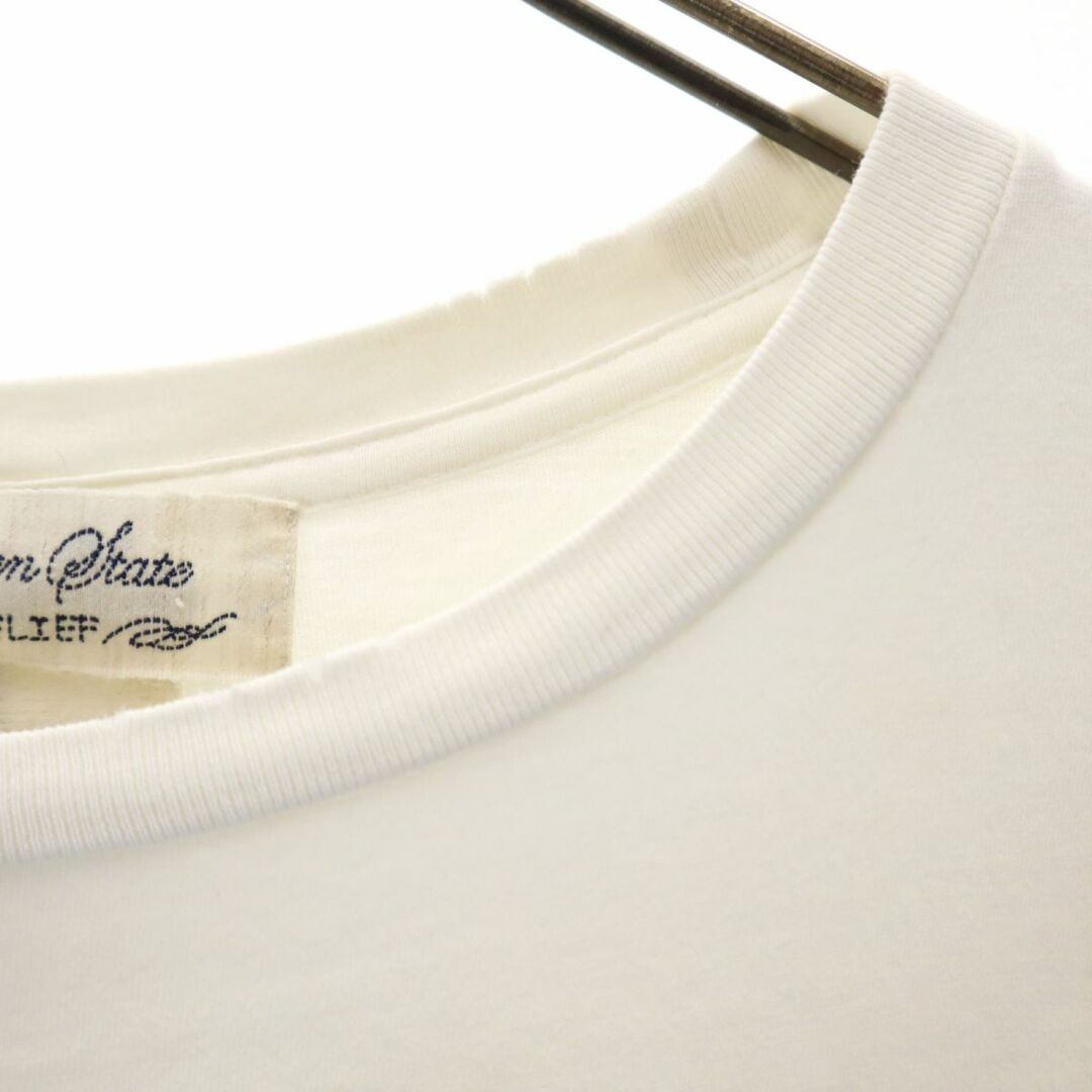 REMI RELIEF(レミレリーフ)のレミレリーフ 日本製 半袖 Tシャツ M 白 REMI RELIEF メンズ 古着 【240327】 メール便可 メンズのトップス(Tシャツ/カットソー(半袖/袖なし))の商品写真