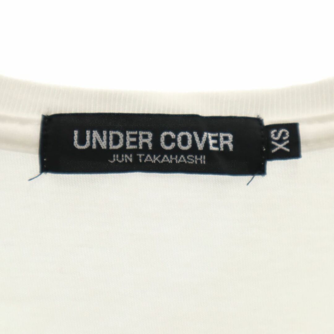 UNDERCOVER(アンダーカバー)のアンダーカバー 半袖 Tシャツ XS 白 UNDERCOVER メンズ 古着 【240327】 メール便可 メンズのトップス(Tシャツ/カットソー(半袖/袖なし))の商品写真
