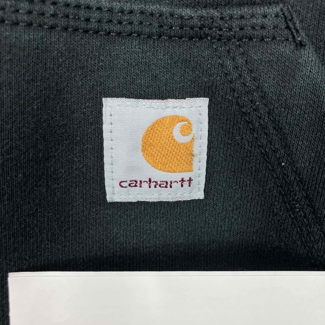 carhartt(カーハート)の【希少】カーハート ロゴタグ USサイズ  ハーフジップ プルオーバー パーカー メンズのトップス(パーカー)の商品写真