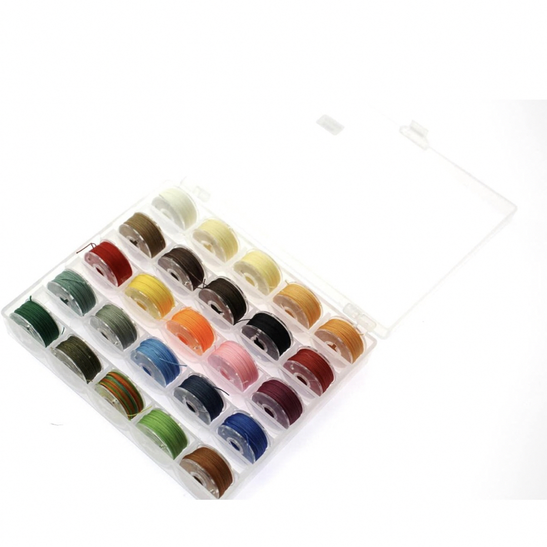 蝋引き糸　ワックスコード　25個セット ハンドメイドの素材/材料(生地/糸)の商品写真
