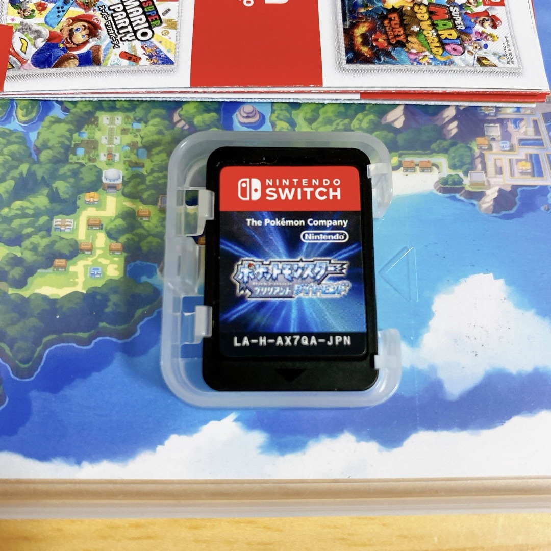 Nintendo Switch(ニンテンドースイッチ)のポケットモンスターブリリアントダイヤモンド＆シャイニングパール エンタメ/ホビーのゲームソフト/ゲーム機本体(家庭用ゲームソフト)の商品写真