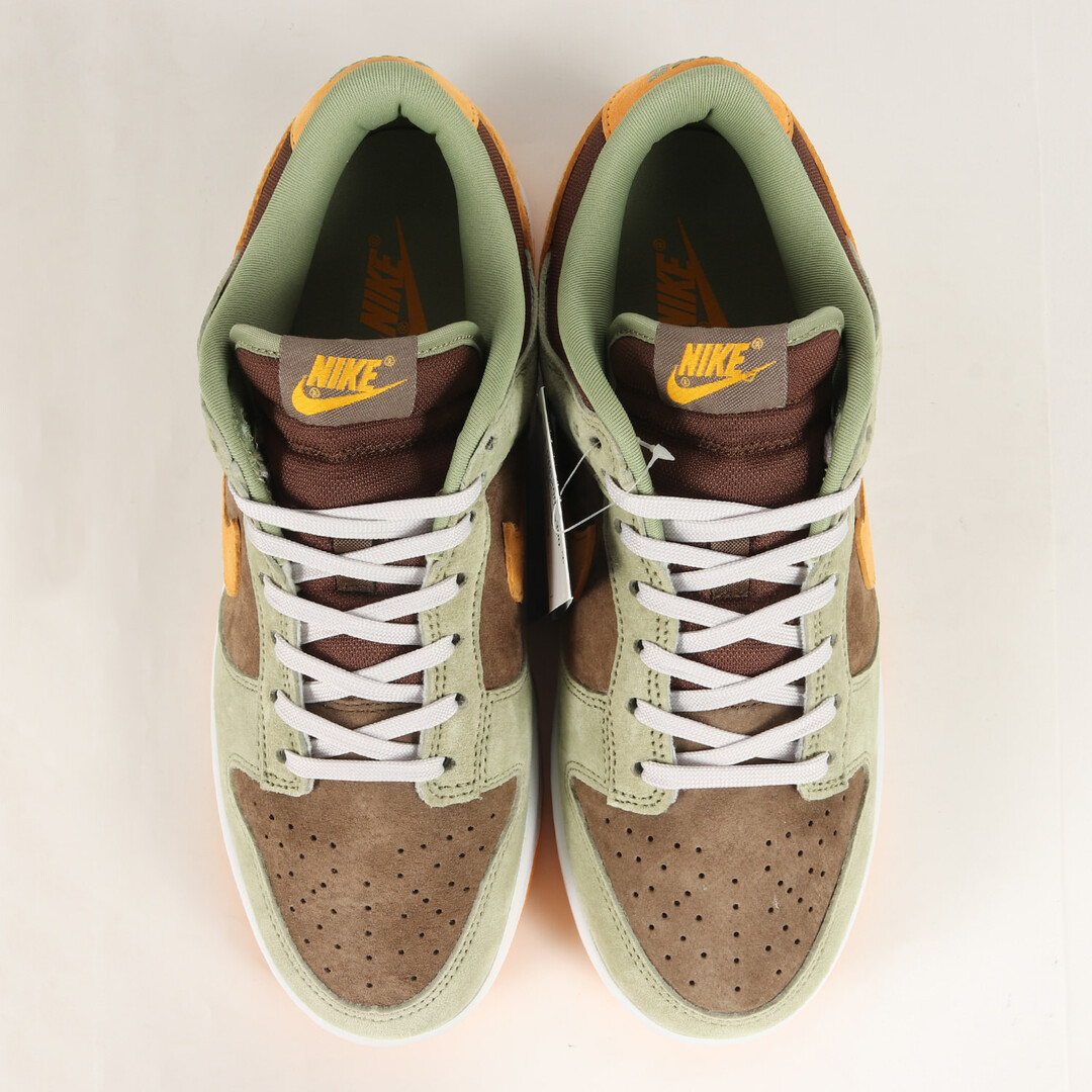 NIKE(ナイキ)の新品 NIKE ナイキ サイズ:27.0cm DUNK LOW SE DUSTY OLIVE (DH5360-300) ダンク ロー ダスティーオリーブ プロゴールド US9 ローカット スニーカー シューズ 靴【メンズ】 メンズの靴/シューズ(スニーカー)の商品写真