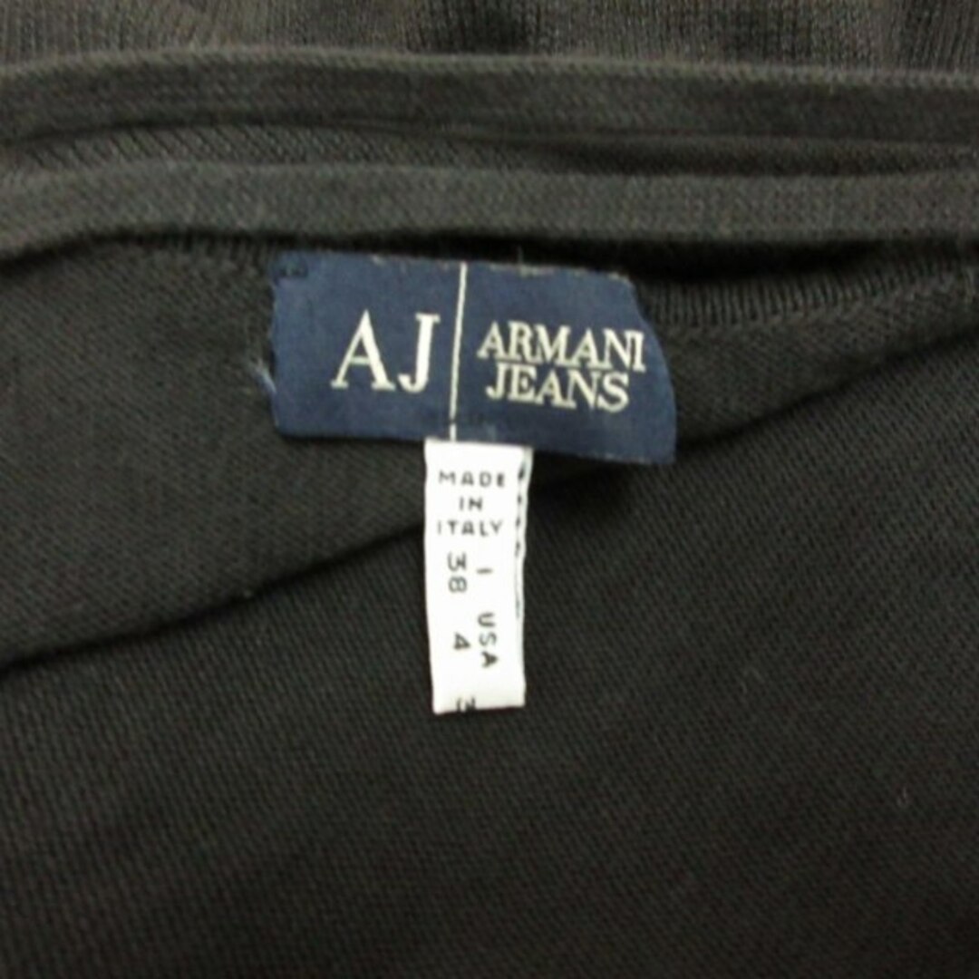ARMANI JEANS(アルマーニジーンズ)のアルマーニ ジーンズ ARMANI JEANS 黒 ニット IBO48 レディースのトップス(ニット/セーター)の商品写真