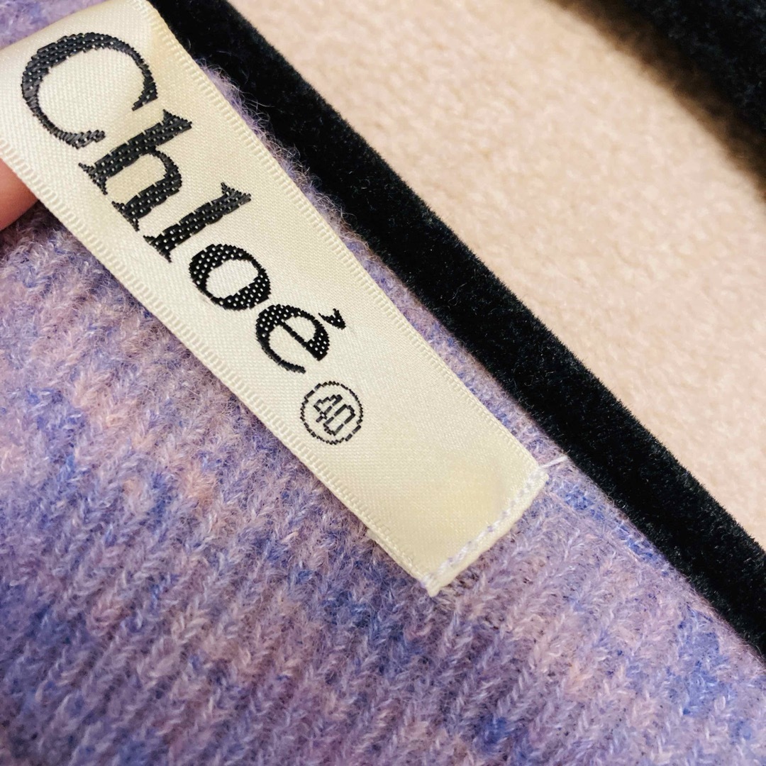 Chloe(クロエ)のChloeニットワンピース レディースのワンピース(ひざ丈ワンピース)の商品写真