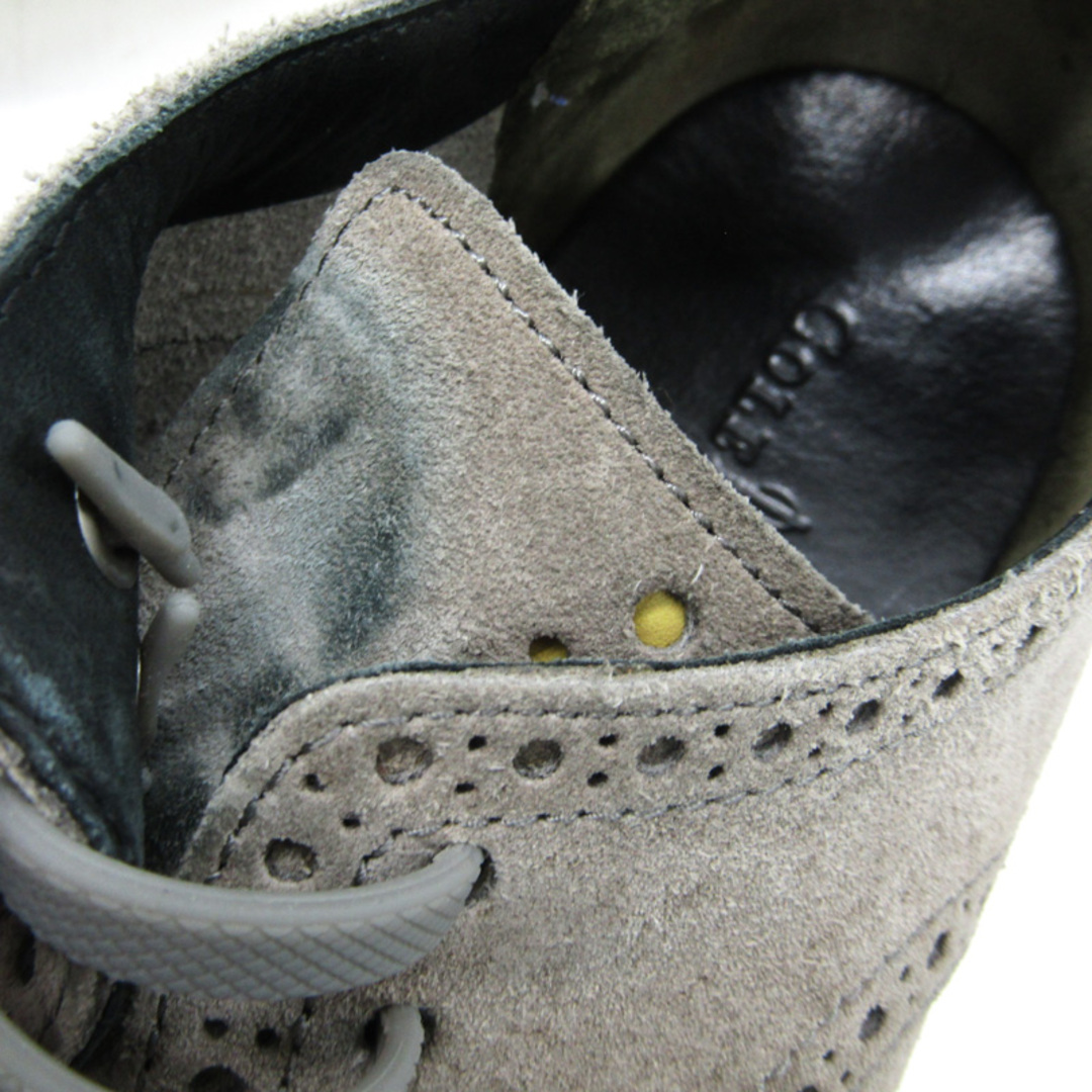 Cole Haan(コールハーン)のコールハーン ドレスシューズ ウイングチップ スウェード ブランド 紳士靴 シューズ メンズ 8.5サイズ グレー COLE HAAN メンズの靴/シューズ(ドレス/ビジネス)の商品写真