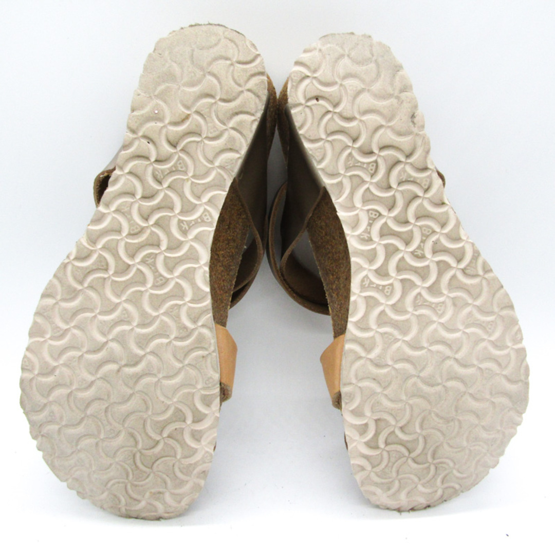 パピリオ サンダル ストラップ ビルケンシュトック ブランド 靴 シューズ ポルトガル製 レディース 23サイズ シルバー Papillio レディースの靴/シューズ(サンダル)の商品写真