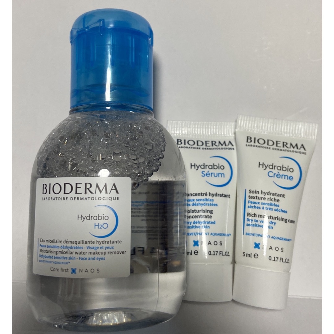 BIODERMA(ビオデルマ)のビオデルマ イドラビオ エイチツーオー 100ml セラム・クリームセット コスメ/美容のスキンケア/基礎化粧品(クレンジング/メイク落とし)の商品写真