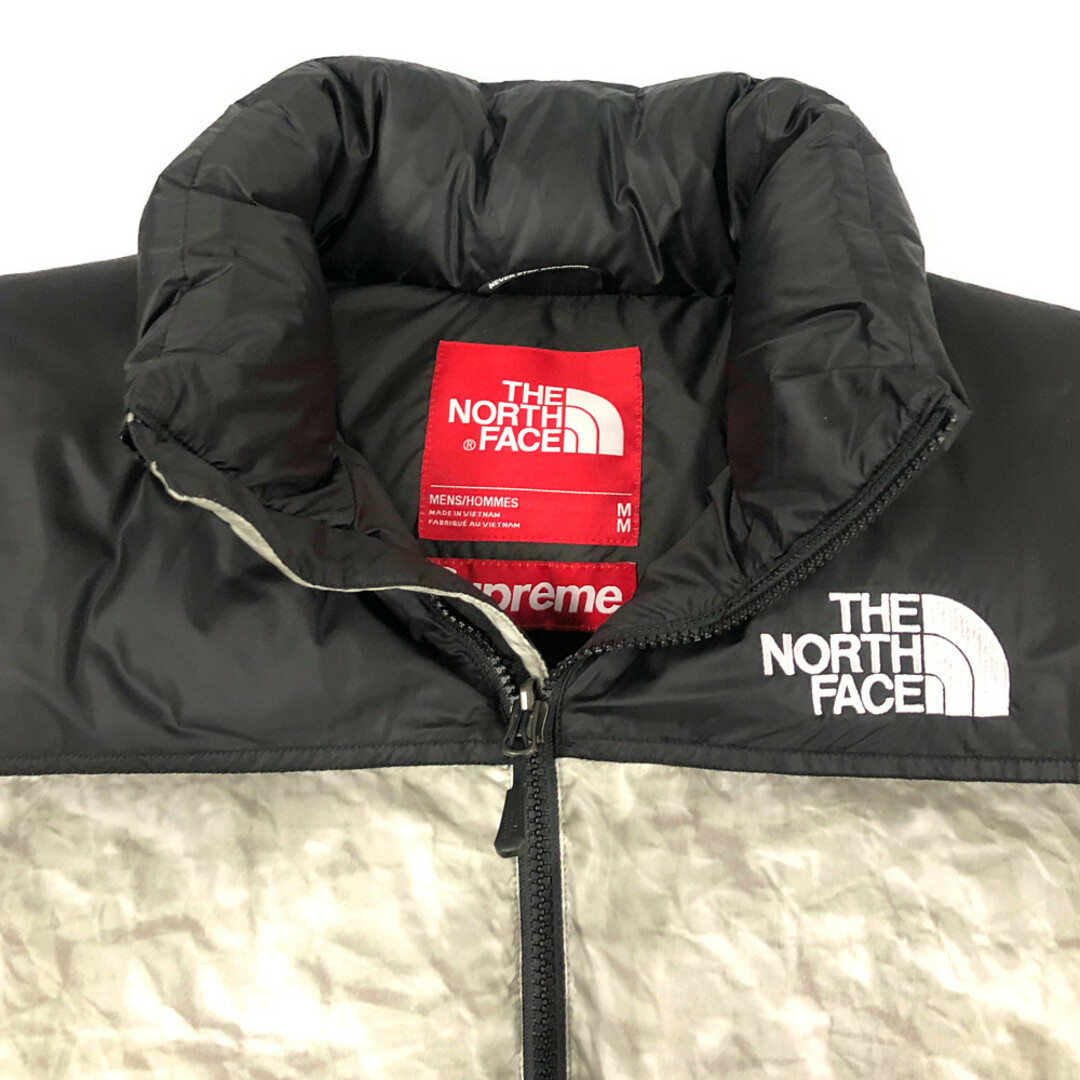 Supreme(シュプリーム)のSUPREME シュプリーム × THE NORTH FACE 19AW Paper Print Nuptse Jacket ペーパープリントヌプシ ダウンジャケット 正規品 / 33004 メンズのジャケット/アウター(ダウンジャケット)の商品写真