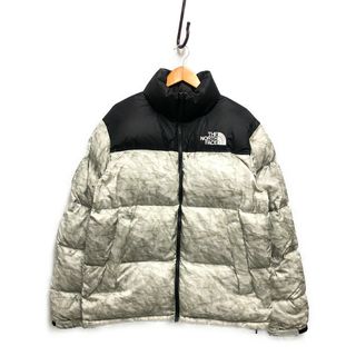 シュプリーム(Supreme)のSUPREME シュプリーム × THE NORTH FACE 19AW Paper Print Nuptse Jacket ペーパープリントヌプシ ダウンジャケット 正規品 / 33004(ダウンジャケット)