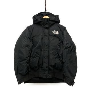 サカイ(sacai)のSACAI サカイ × THE NORTH FACE 品番 NDW971SA レディース ボンバージャケット ダウンジャケット ブラック サイズUS＝S 正規品 / 33107(ダウンジャケット)