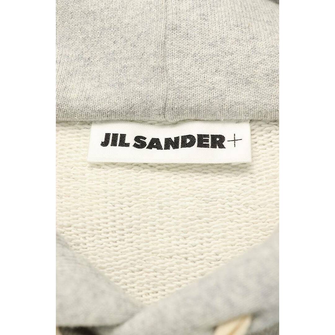 Jil Sander(ジルサンダー)のジルサンダープラス  23AW  J40GU0104 ロゴパッチプルオーバーパーカー メンズ M メンズのトップス(パーカー)の商品写真