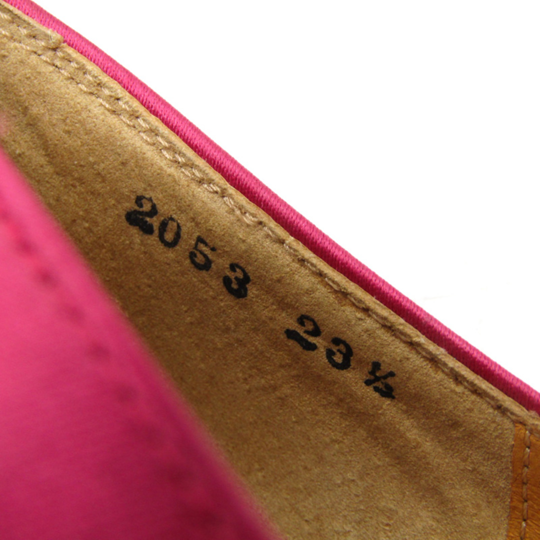 LANVIN en Bleu(ランバンオンブルー)のランバンオンブルー パンプス ラウンドトゥ ハイヒール ブランド 靴 シューズ レディース 23.5サイズ ピンク LANVIN en Bleu レディースの靴/シューズ(ハイヒール/パンプス)の商品写真