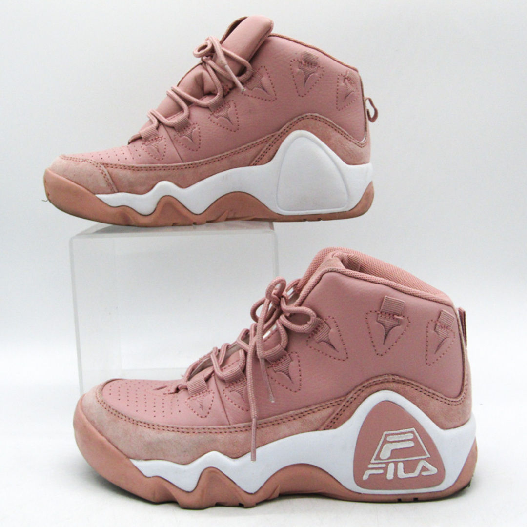 FILA(フィラ)のフィラ スニーカー ハイカット  Grant Hill 1 5BM00529 靴 シューズ レディース 24サイズ ピンク FILA レディースの靴/シューズ(スニーカー)の商品写真