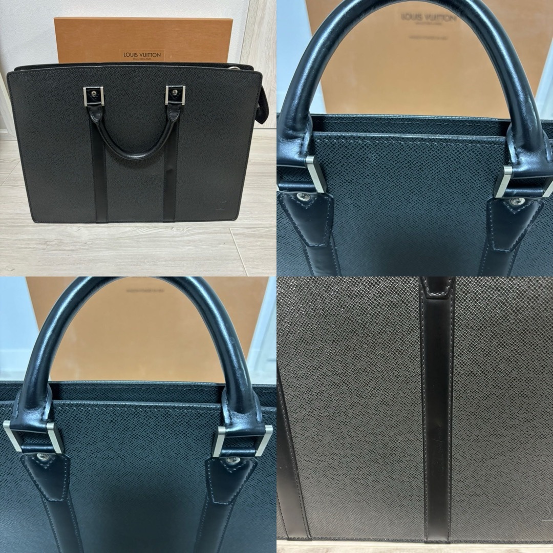 LOUIS VUITTON(ルイヴィトン)の美品LOUIS VUITTON タイガポルトドキュマンロザンブラックタイガ メンズのバッグ(ビジネスバッグ)の商品写真