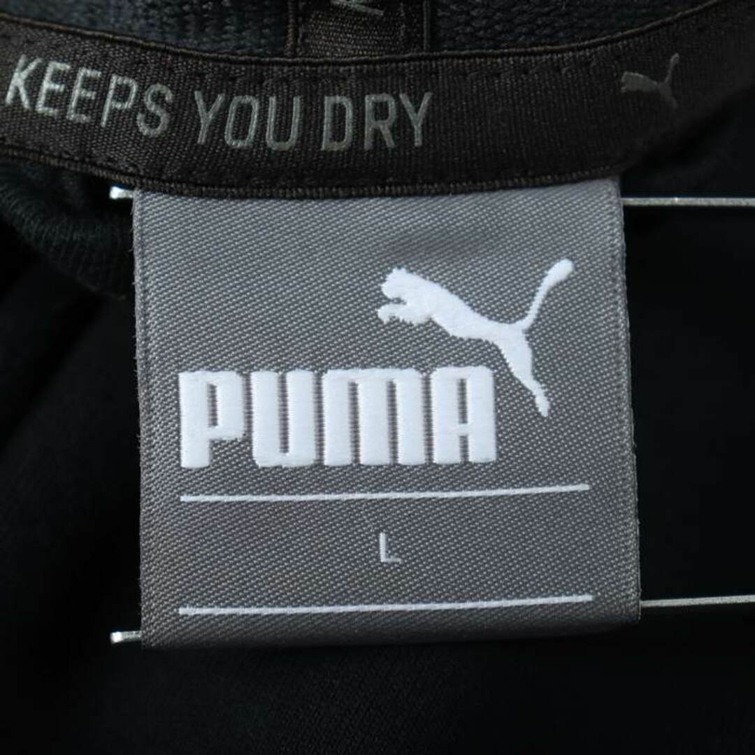 PUMA(プーマ)のプーマ パーカー ノースリーブ タンクトップ  スポーツウエア レディース Lサイズ ブラック PUMA レディースのトップス(パーカー)の商品写真