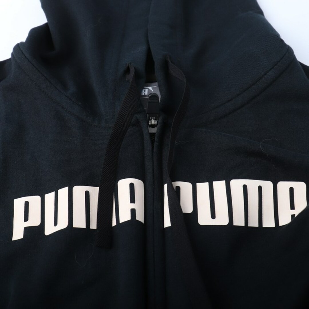 PUMA(プーマ)のプーマ パーカー ノースリーブ タンクトップ  スポーツウエア レディース Lサイズ ブラック PUMA レディースのトップス(パーカー)の商品写真