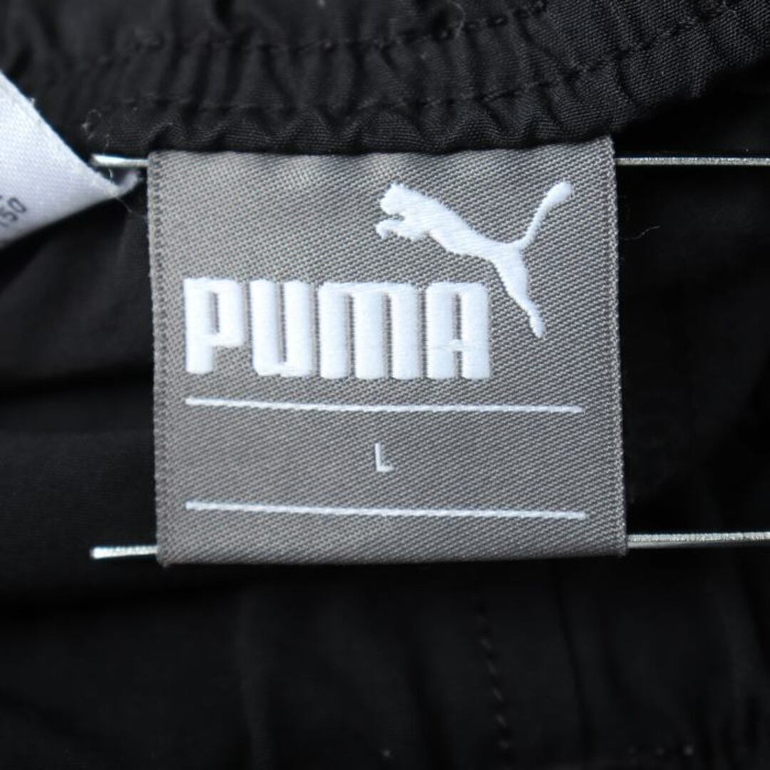 PUMA(プーマ)のプーマ クロップドパンツ スポーツウエア ウエストゴム ハーフ レディース Lサイズ ブラック PUMA レディースのパンツ(クロップドパンツ)の商品写真