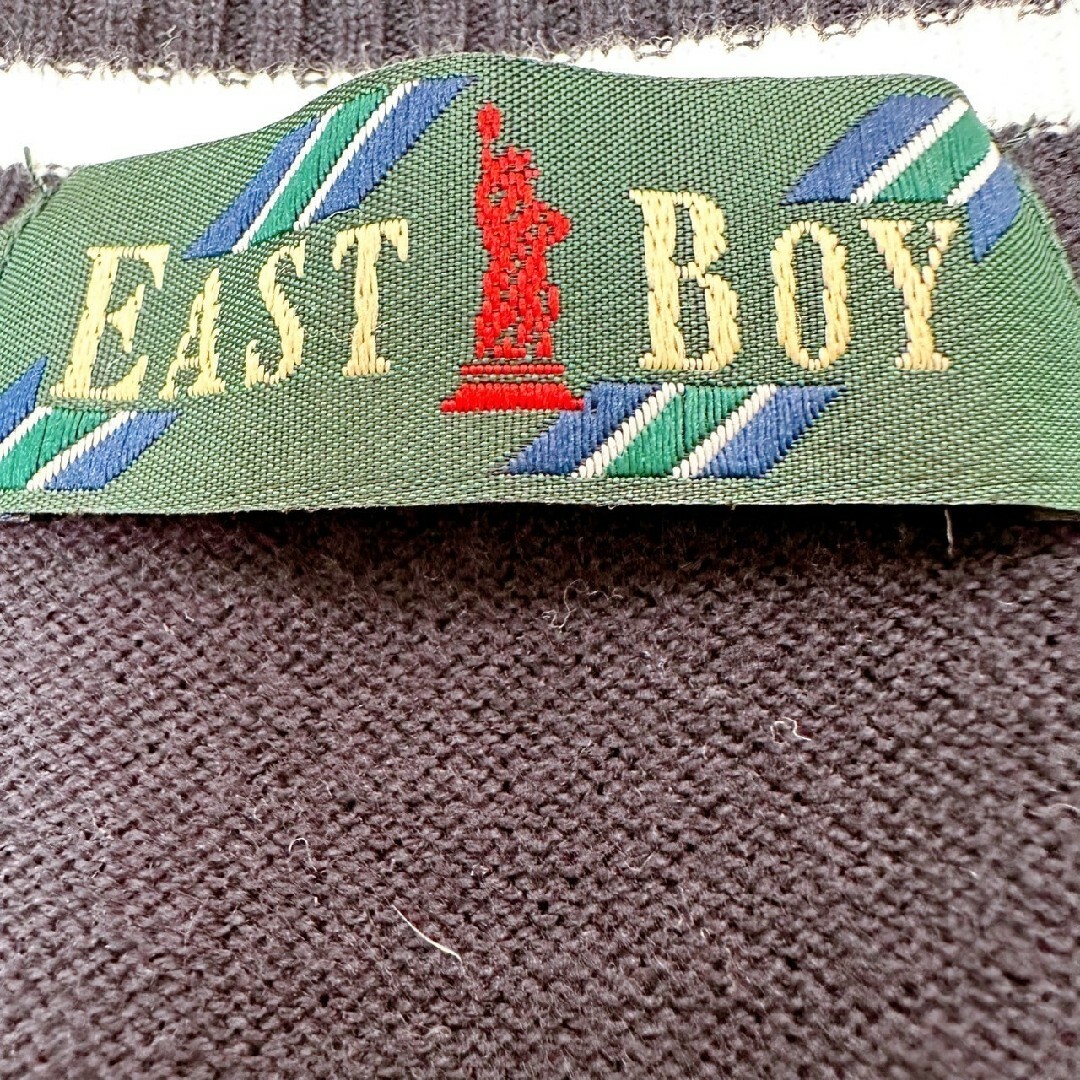 EASTBOY(イーストボーイ)の【送料無料】EAST BOY ネイビー ベスト レディース サイズ11 レディースのトップス(ベスト/ジレ)の商品写真