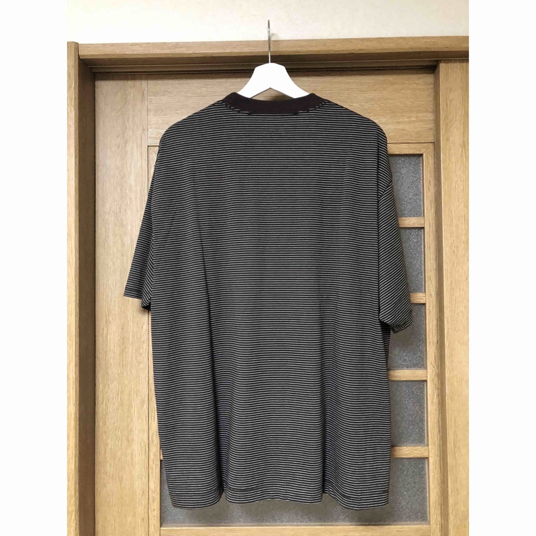 1LDK SELECT(ワンエルディーケーセレクト)のennoy S/S Border T-Shirt brown L メンズのトップス(Tシャツ/カットソー(半袖/袖なし))の商品写真