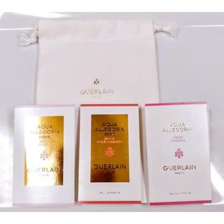 GUERLAIN - ゲラン アクアアレゴリア フォルテ ローザロッサ・パリッサンドロ 香水 試供品