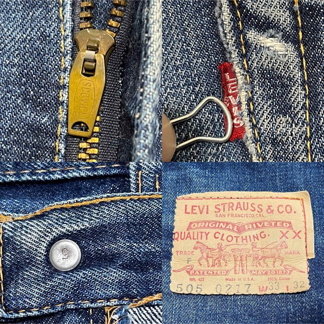 ビッグE初期モデル LEVIS 505 デカ文字 タイプ/551Z xx 501 メンズのパンツ(デニム/ジーンズ)の商品写真