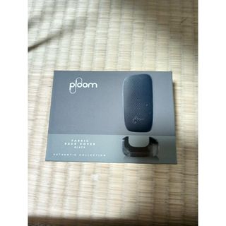 プルームテック(PloomTECH)のプルームエックス、ファブリックバックカバー(ブラック)(タバコグッズ)