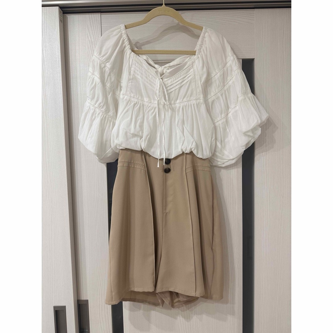 Her lip to(ハーリップトゥ)のHerlipto♡2Way Back Ribbon Romper レディースのワンピース(その他)の商品写真