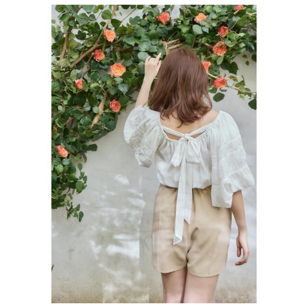 Her lip to(ハーリップトゥ)のHerlipto♡2Way Back Ribbon Romper レディースのワンピース(その他)の商品写真