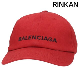 バレンシアガ(Balenciaga)のバレンシアガ ロゴ刺繍キャップ レディース L(キャップ)