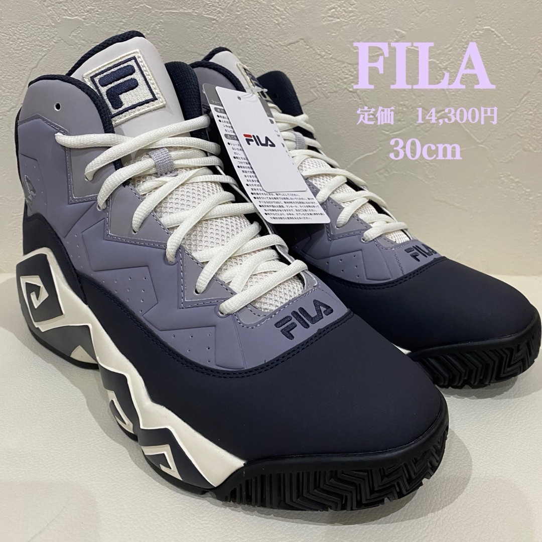 FILA(フィラ)のFILAフィラ　MB マッシュバーン　ストリート　ブラック×グレー　30cm メンズの靴/シューズ(スニーカー)の商品写真