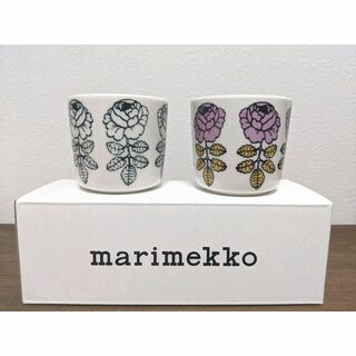 marimekko - マリメッコ　marimekko　ラテマグ　ヴィヒキルース　2個　新品