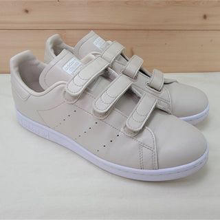 スタンスミス(STANSMITH（adidas）)のアディダス スタンスミス  emmi 別注 ベルクロ ベージュ 24.5㎝(スニーカー)