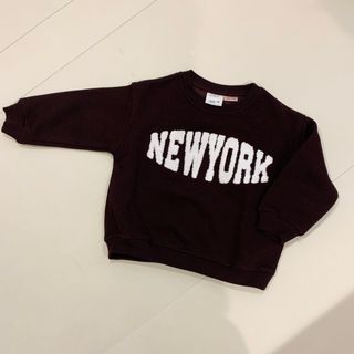 ザラキッズ(ZARA KIDS)の【 送料込 】ZARA kids 86cm ロゴスウェット(その他)