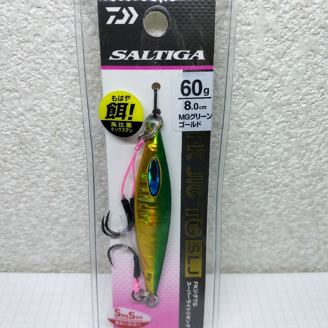 DAIWA(ダイワ)のDAIWA ダイワ ソルティガ FK JIG TG SLJ 60g ② スポーツ/アウトドアのフィッシング(ルアー用品)の商品写真