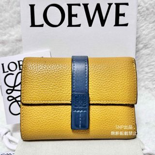 ロエベ(LOEWE)のロエベ 良品 バーティカル ウォレット スモール アナグラム 財布 三つ折り(財布)