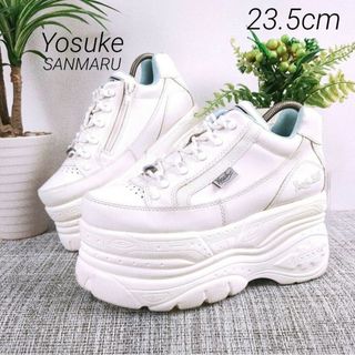 YOSUKE - 美品　YOSUKE SANMARU　ヨースケサンマル　厚底スニーカー　23.5