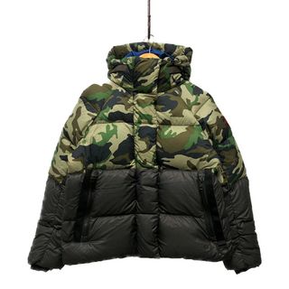 カナダグース(CANADA GOOSE)のCANADA GOOSE カナダグース 品番 2602W1 Junction Parka ジャンクション パーカ ダウン 迷彩 グラファイト サイズM 正規品 / 33405(ダウンジャケット)