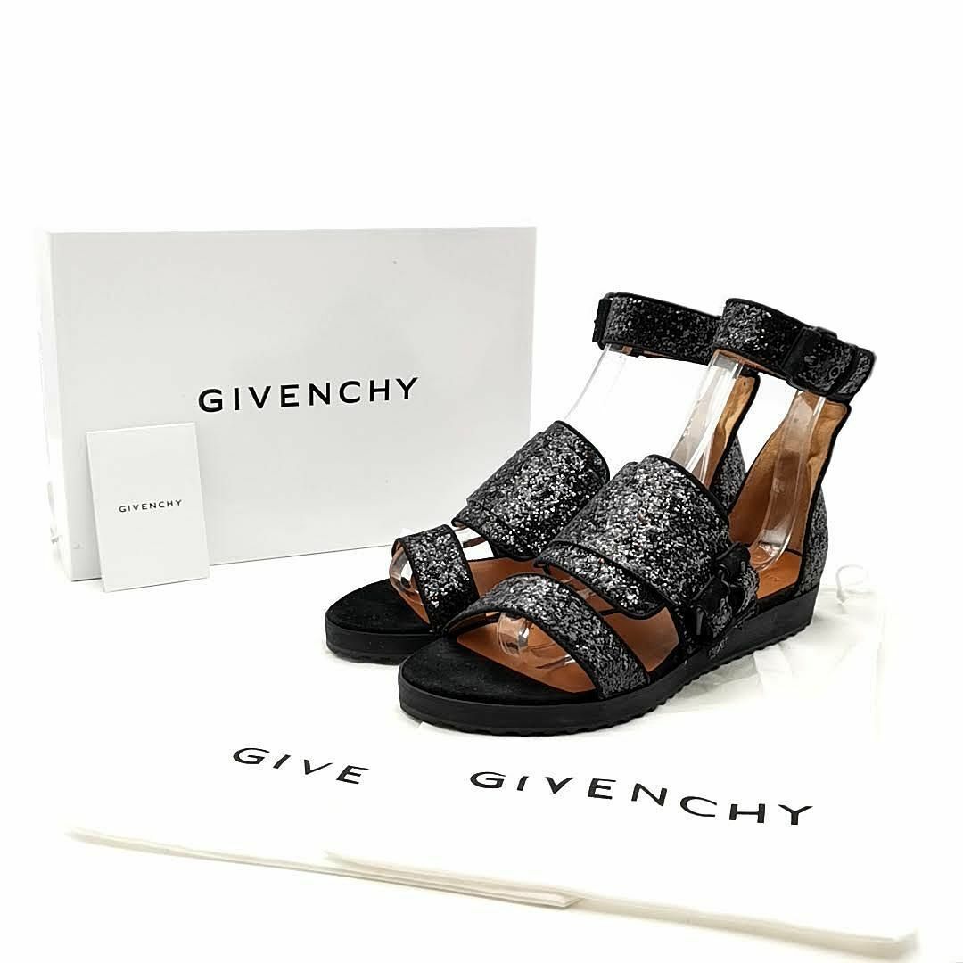 GIVENCHY(ジバンシィ)のジバンシィ GIVENCHY サンダル グリッター 38 03-24032205 レディースの靴/シューズ(サンダル)の商品写真