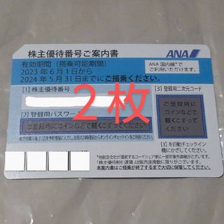 専用 ANA 株主優待券 2枚 全日空