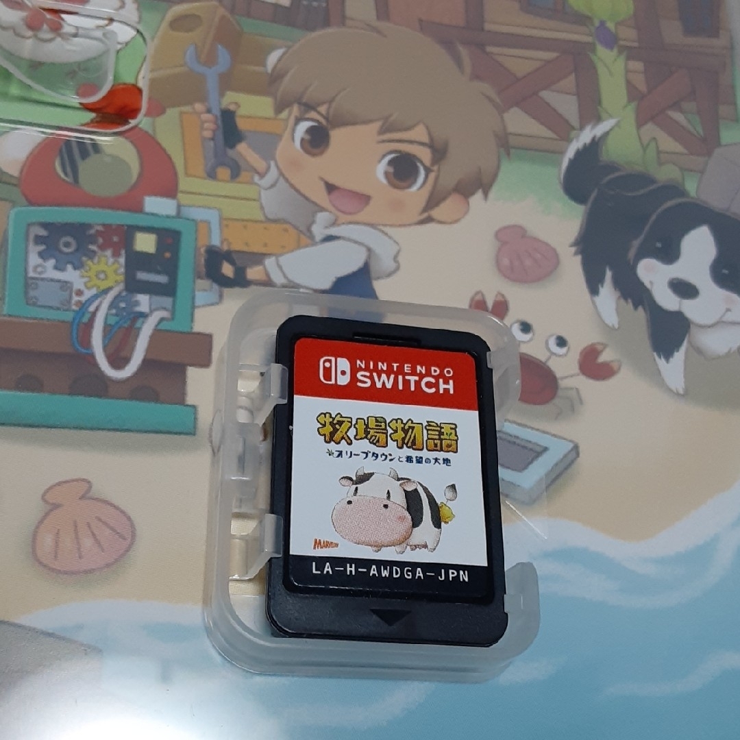 Nintendo Switch(ニンテンドースイッチ)の牧場物語 オリーブタウンと希望の大地　スイッチ エンタメ/ホビーのゲームソフト/ゲーム機本体(家庭用ゲームソフト)の商品写真