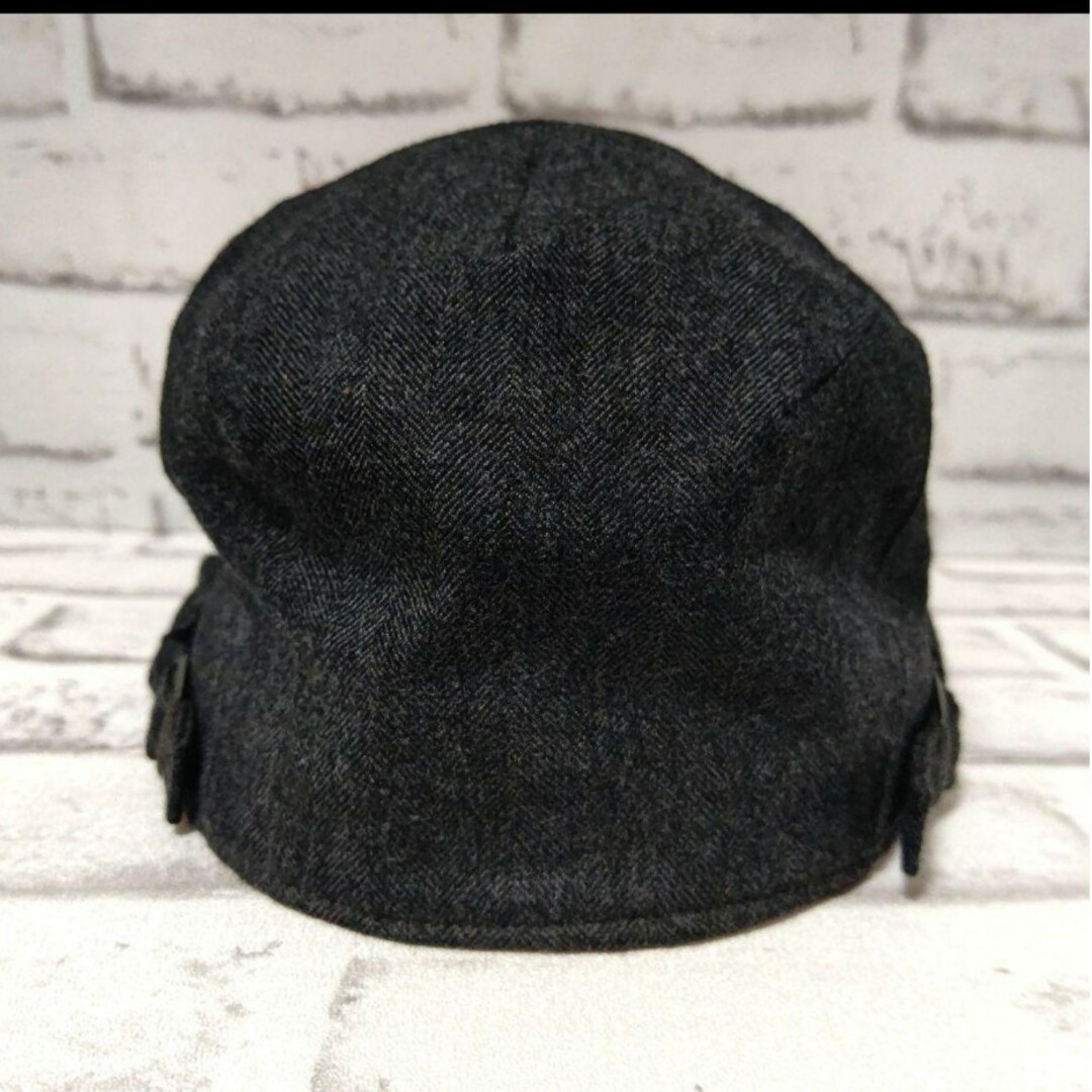 Paul Smith(ポールスミス)のPaul Smith　ポールスミス　ハンチング帽　ダークグレー　花柄 メンズの帽子(ハンチング/ベレー帽)の商品写真