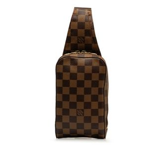 ルイヴィトン(LOUIS VUITTON)のルイ ヴィトン ダミエ エベヌ ダミエ ジェロニモス ボディバッグ N51994 PVC レディース LOUIS VUITTON 【222-43645】(ボディバッグ/ウエストポーチ)