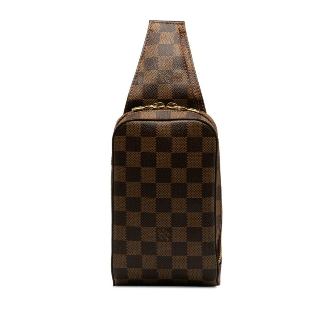 LOUIS VUITTON(ルイヴィトン)のルイ ヴィトン ダミエ エベヌ ジェロニモス ボディバッグ N51994 PVC レディース LOUIS VUITTON 【222-43652】 レディースのバッグ(ボディバッグ/ウエストポーチ)の商品写真