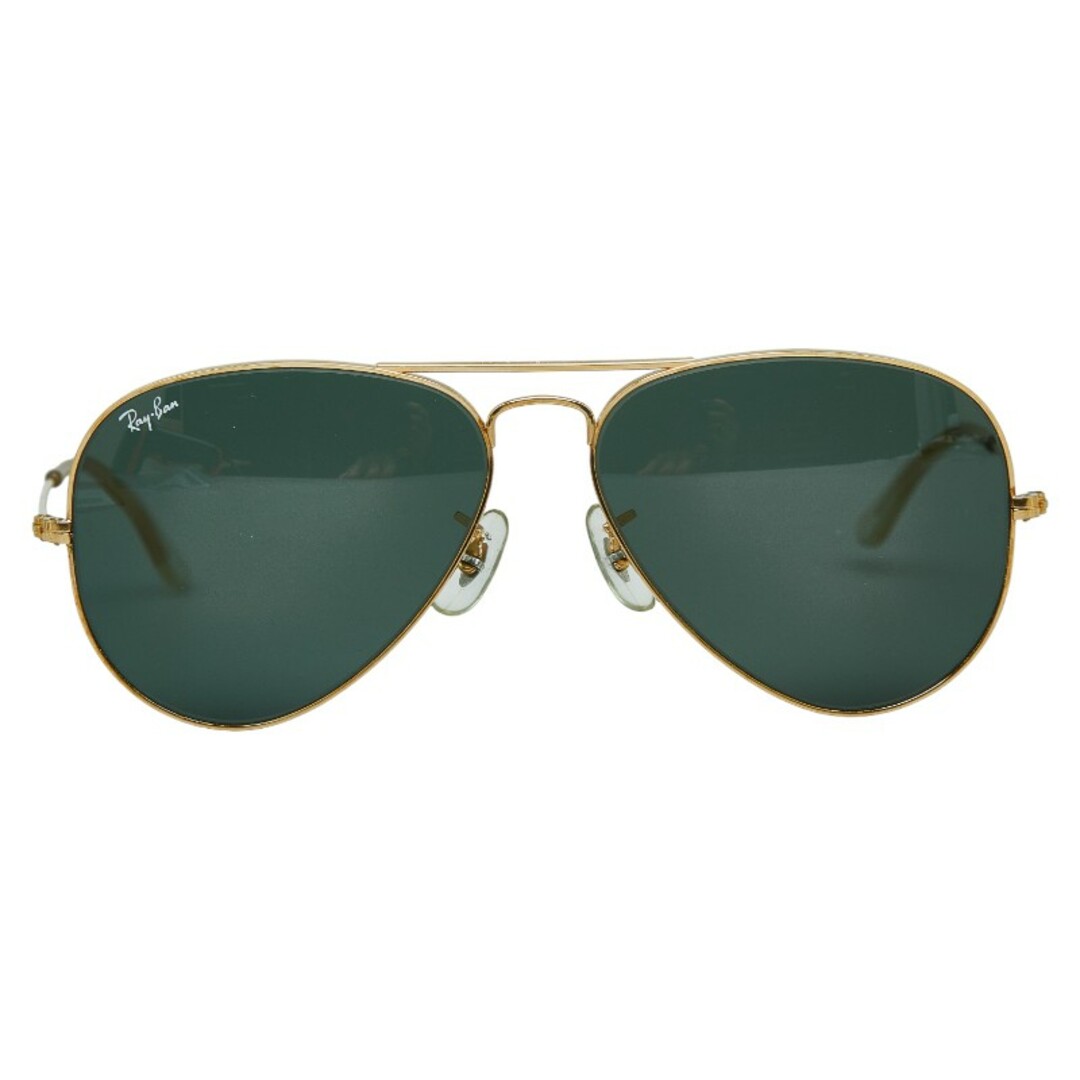 Ray-Ban(レイバン)の美品 レイバン アビエーター ティアドロップ ダブルブリッジ サングラス RB3025 L0205 メッキ メンズ Ray-Ban 【1-0143786】 メンズのファッション小物(サングラス/メガネ)の商品写真